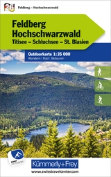 Kümmerly+Frey Outdoorkarte Deutschland 26 Feldberg, Hochschwarzwald 1:35.000 - 