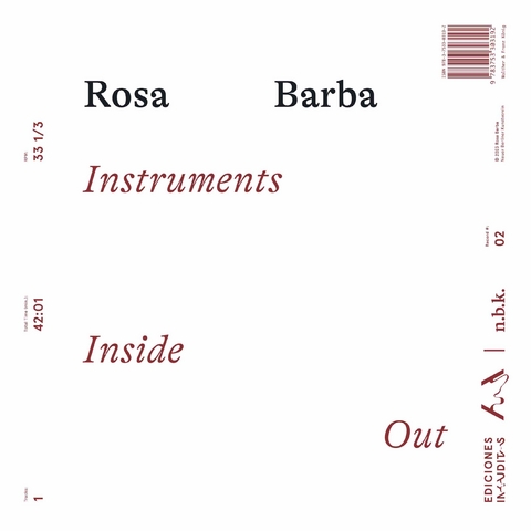 n.b.k. Record #2: Rosa Barba. Instruments Inside Out - 