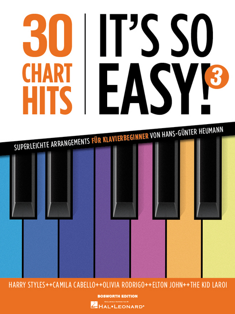 30 Chart-Hits - It's so easy! 3 - Hans-G&uuml;nter Heumann