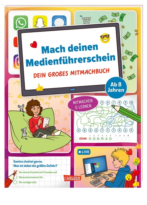 Mach deinen Medienf&uuml;hrerschein: Dein gro&szlig;es Mitmachbuch - Thomas Feibel