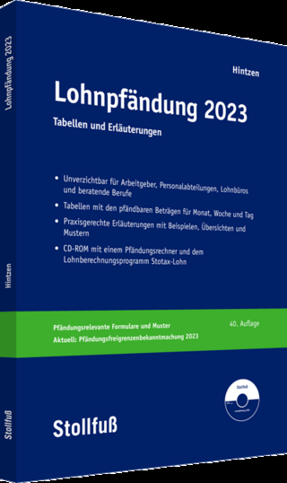 Lohnpfändung 2023