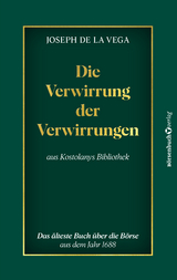Die Verwirrung der Verwirrungen - Joseph de la Vega
