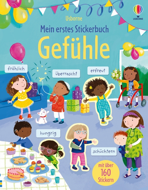 Mein erstes Stickerbuch: Gef&uuml;hle - Holly Bathie