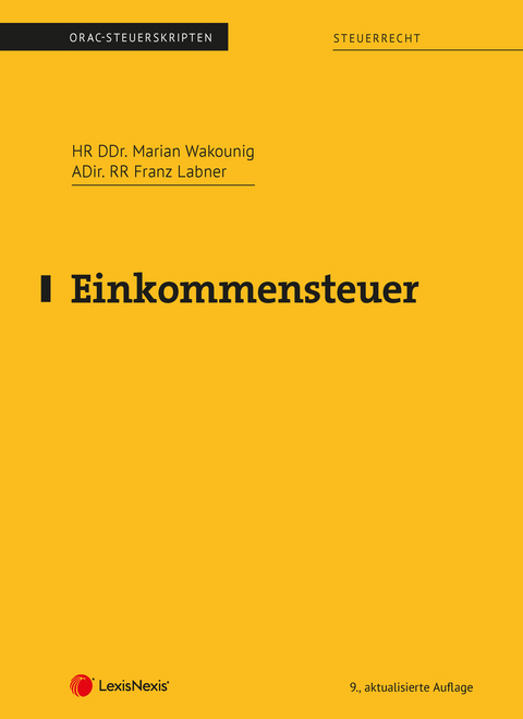 Einkommensteuer (Skriptum) - 