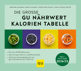Die große GU Nährwert-Kalorien-Tabelle