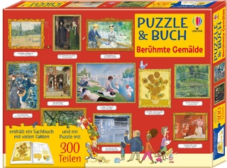 Puzzle & Buch: Berühmte Gemälde - Rosie Dickins