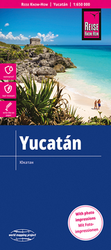 Reise Know-How Landkarte Yukatán / Yucatán (1:650.000) - 