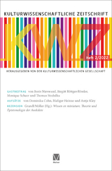 Kulturwissenschaftliche Zeitschrift 2022/2 - 