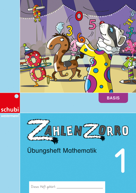 Zahlenzorro &Uuml;bungsheft Mathematik