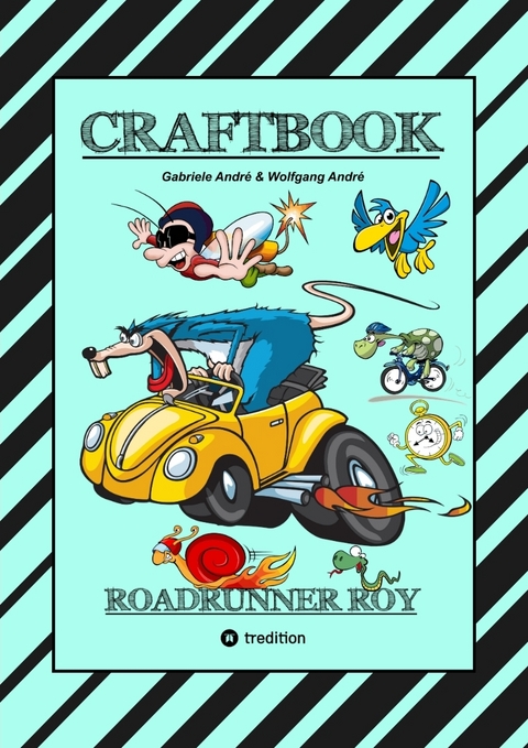 CRAFTBOOK - RACE ON GAME - 100 TOLLE FAHRZEUG MOTIVE - LUSTIGE R&Auml;TSEL - OFFROAD - SCHNELLE AUTOS - OLDTIMER - F1 - Gabriele Andr&eacute;, Wolfgang Andr&eacute;