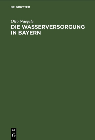 Die Wasserversorgung in Bayern