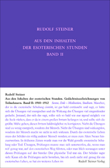 Aus den Inhalten der esoterischen Stunden, Band II: 1910-1912 - Rudolf Steiner