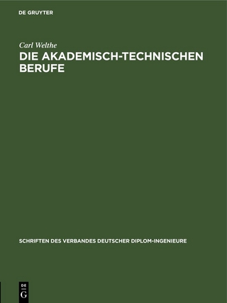 Die akademisch-technischen Berufe