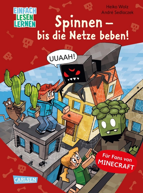 Minecraft 8: Spinnen – bis die Netze beben! - Heiko Wolz