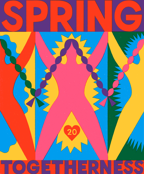 SPRING#20 - Togetherness - Ulli Lust, Birgit Wehye, Larissa Bertonasco, Line Hoven, Kathrin Stangl, Doris Freigofas, Stephanie Wunderlich, Maren Amini, Maria Luisa Witte,  Moki, Nina Pagalies, Anne Vagt, Julia Bernhard, Katharina Kulenkampff, Almuth Ertl, Carolin L&ouml;bbert, Claire Lenkova, Ludmilla Bartscht, Kati Szilagyi, Sophia Martineck