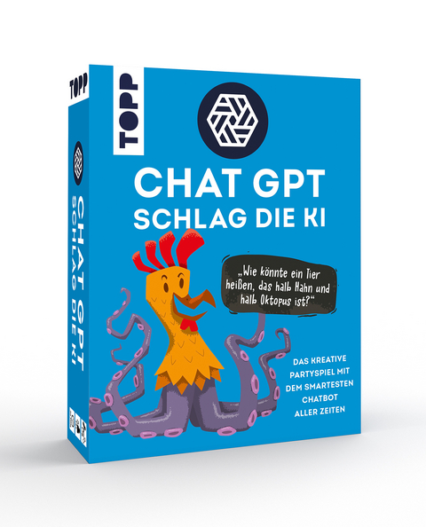 ChatGPT - Schlag die KI. Das kreative Partyspiel mit dem smartesten Chatbot aller Zeiten -  Frechverlag