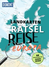 Landkarten-R&auml;tselreise Europa - Nadine Ormo, Michael Laufersweiler