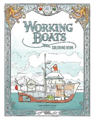 Working Boats Coloring Book (Coloring Books for Kids Ages 8-12)