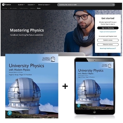 University Physics with Modern Physics in SI Units, Global Edition + Mastering Physics with Pearson eText - Hugh Young, Roger Freedman