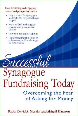 Successful Synagogue Fundraising Today - Rabbi David A. Mersky, Abigail Harmon