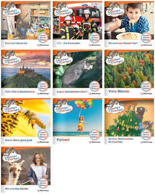 Paket – Lesestart mit Eberhart, Lesestufe 2: Komplettbezug Heft 61-70