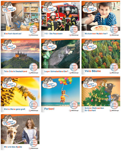 Paket &ndash; Lesestart mit Eberhart, Lesestufe 2: Komplettbezug Heft 61-70 - Stefanie Drecktrah