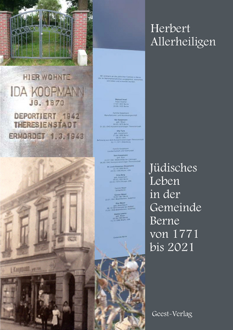 J&uuml;disches Leben in der Gemeinde Berne von 1771 bis 2021 - Herbert Allerheiligen