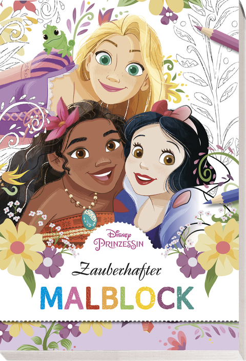 Disney Prinzessin: Zauberhafter Malblock -  DISNEY,  Panini