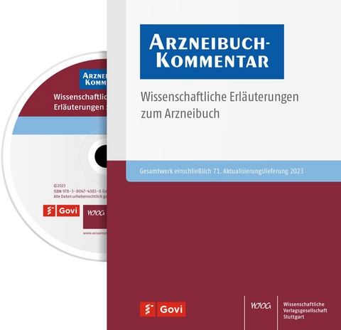 Arzneibuch-Kommentar DVD/Online VOL 71 - 