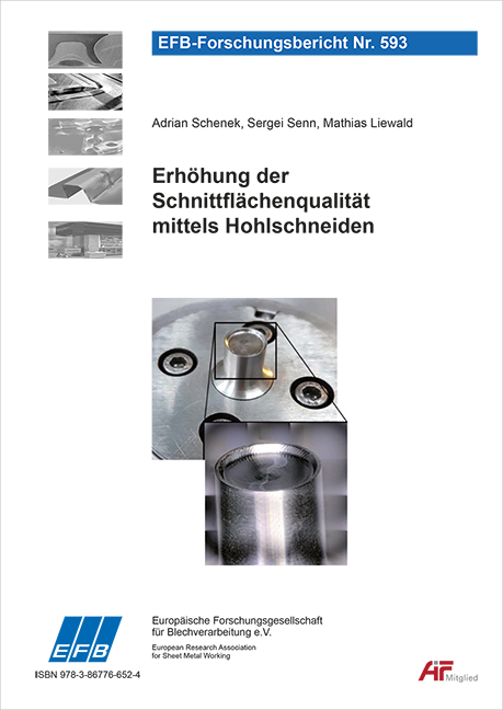 Erh&ouml;hung der Schnittfl&auml;chenqualit&auml;t mittels Hohlschneiden - Mathias Liewald, Adrian Schenek, Sergei Senn