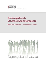 Rettungsdienst: 20 Jahre Sanit&auml;tergesetz