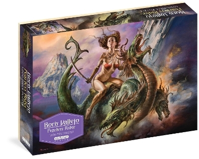 Boris Vallejo Fearless Rider 1,000-Piece Puzzle - Boris Vallejo, Workman Publishing