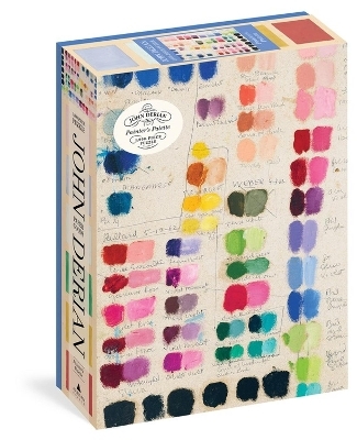 John Derian Paper Goods: Painter's Palette 1,000-Piece Puzzle - John Derian