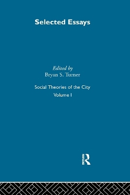 Social Theories of the City - 