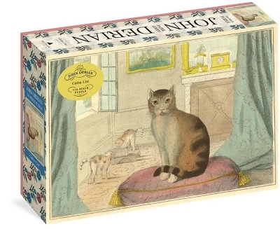 John Derian Paper Goods: Calm Cat 750-Piece Puzzle - Artisan Puzzle, John Derian