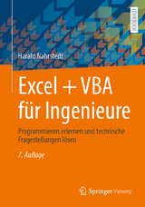 Excel + VBA f&uuml;r Ingenieure - Harald Nahrstedt