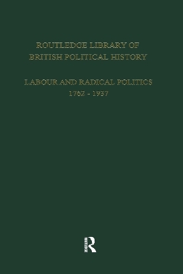 English Radicalism (1935-1961) - S. Maccoby