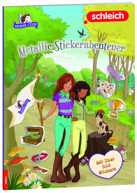 schleich&reg; Horse Club&trade; &ndash; Metallic-Stickerabenteuer
