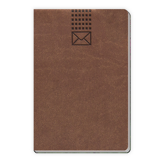 Trötsch Adressbuch Soft Touch Mini Braun