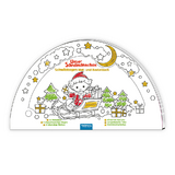 Tr&ouml;tsch Unser Sandm&auml;nnchen Schwibbogen Mal- und Bastelbuch - 