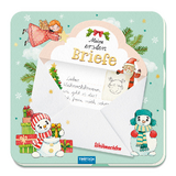 Tr&ouml;tsch Meine ersten Briefe Weihnachten Briefpapierbuch Wunschzettelbuch - 
