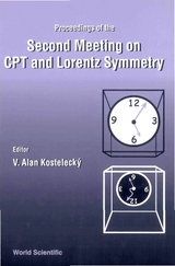 CPT & LORENTZ SYMMETRY - 