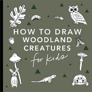 Mushrooms & Woodland Creatures: How to Draw Books for Kids with Woodland Creatures, Bugs, Plants, and Fungi