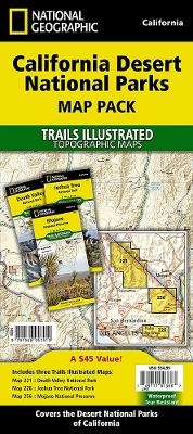 California Desert National Parks [map Pack Bundle]