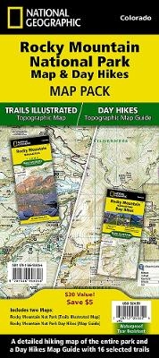 Rocky Mountain National Park Map & Day Hikes [map Pack Bundle]