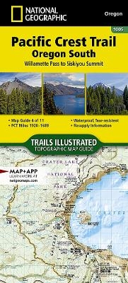 Pacific Crest Trail, Oregon South - National Geographic Maps