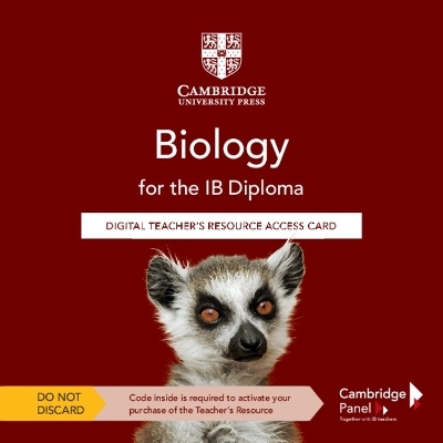 Biology for the IB Diploma Digital Teacher's Resource Access Card - H&eacute;l&egrave;ne Bonsall