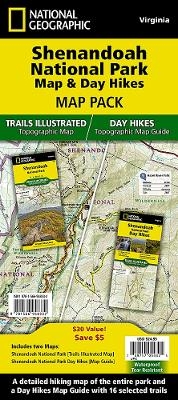 Shenandoah National Park Map & Day Hikes [map Pack Bundle]