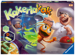 Ravensburger 20970 - Kakerlakak Glow in the dark - Aktionsspiel mit elektronischer Kakerlake für Groß und Klein, Familienspiel für 2-4 Spieler, geeignet ab 5 Jahren