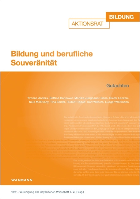 Bildung und berufliche Souver&auml;nit&auml;t